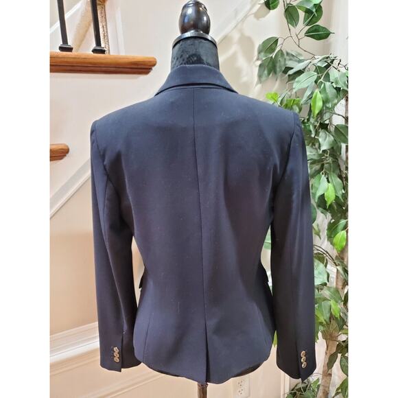 Calvin Klein Women's Black Polyester Single Breasted Long Sleeve Blazer Size XL - Picture 7 of 14